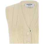 Thom Browne Rwb Intarsia Vest
