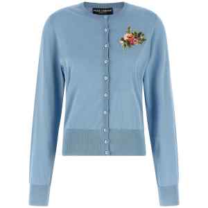 Dolce & Gabbana Floral Embroidery Cardigan
