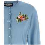 Dolce & Gabbana Floral Embroidery Cardigan
