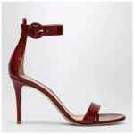 Gianvito Rossi Bordeaux Sandal Portofino 85