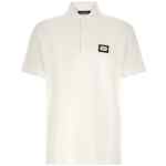 Dolce & Gabbana Logo Plate Polo Shirt