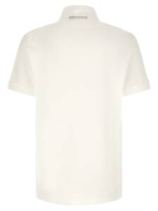 Dolce & Gabbana Logo Plate Polo Shirt