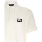 Dolce & Gabbana Logo Plate Polo Shirt