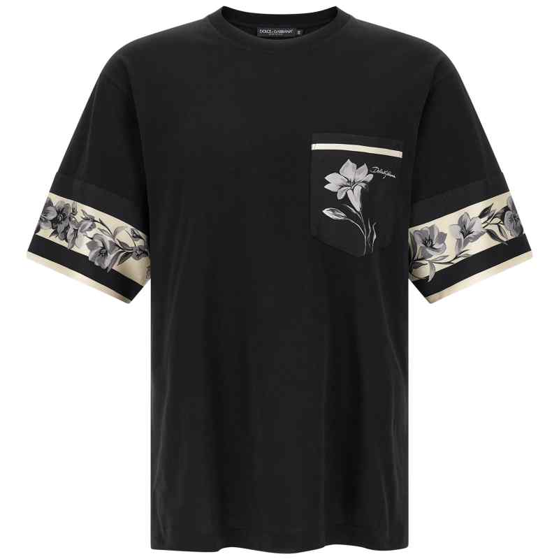 G8SB2TG7PZJN0000_01_M_2026-01-30T09-59-41.605Z-5 Dolce & Gabbana Silk Detail T-shirt