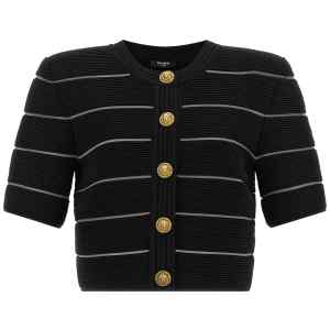 Balmain Cropped Cardigan