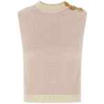 Balmain Testa Di Leone Tweed Vest