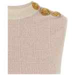 Balmain Testa Di Leone Tweed Vest