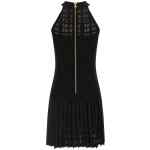 Balmain Tartan Knit Dress