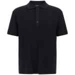 Balmain Monogram Knit Polo Shirt