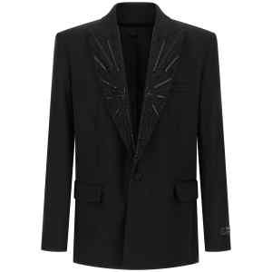 Balmain Crystal Blazer