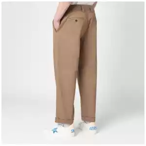 Golden Goose Beige cotton-blend trousers