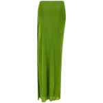 Elisabetta Franchi Shiny Viscose Skirt