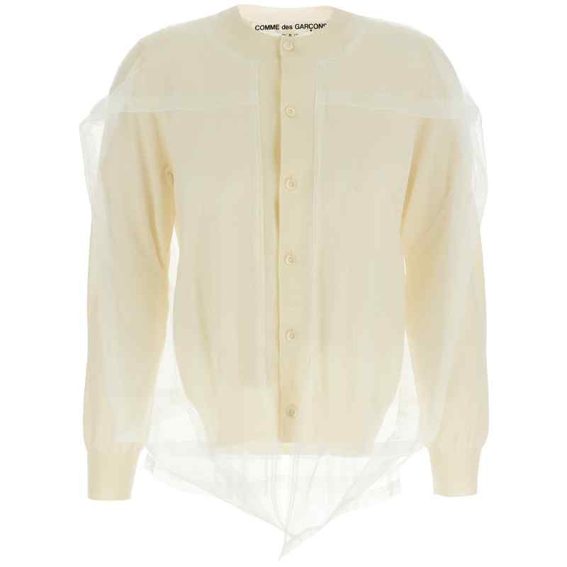 Comme Des Garcons Tulle Cardigan Comme Des Garcons Tulle Cardigan