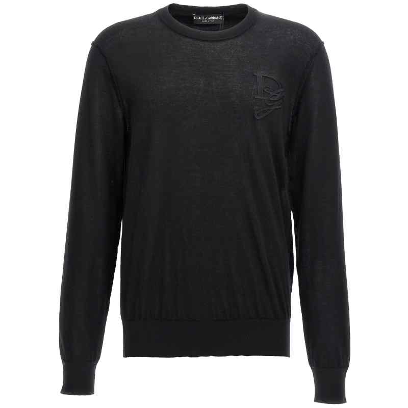 Dolce & Gabbana Logo Embroidery Sweater