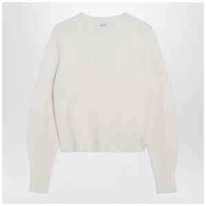Max Mara Ivory sweater in stretch cashmere knit