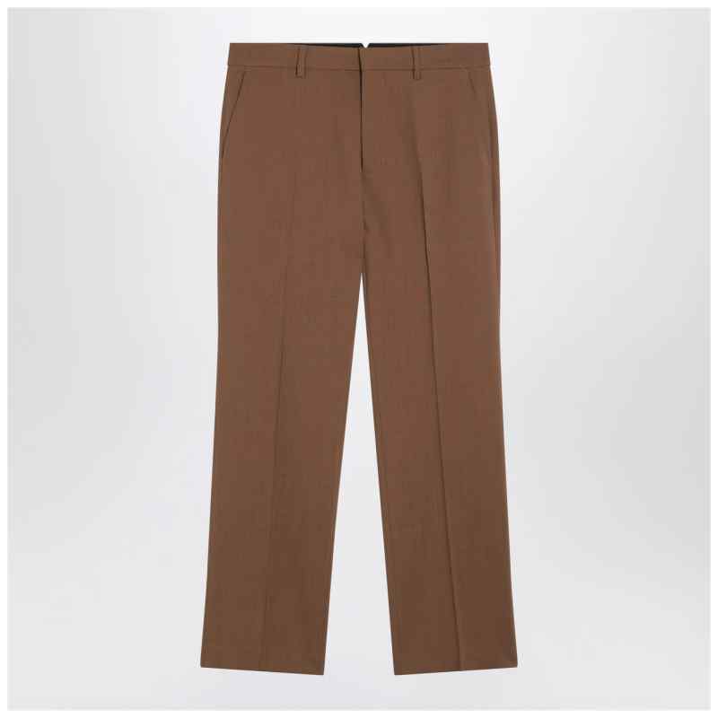 Ami Paris Hazelnut wool trousers