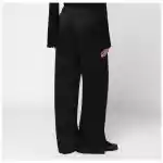 Jil Sander Black satin palazzo pants