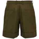 Jil Sander Linen Bermuda Shorts
