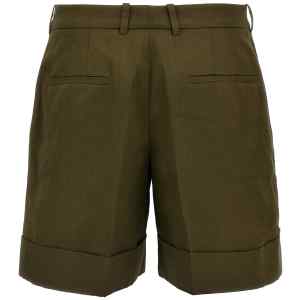 Jil Sander Linen Bermuda Shorts