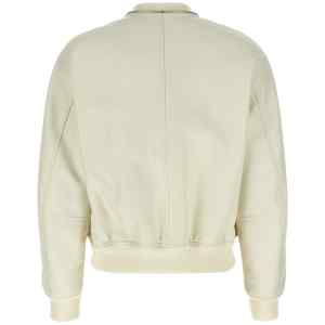 Jil Sander Leather Bomber Jacket