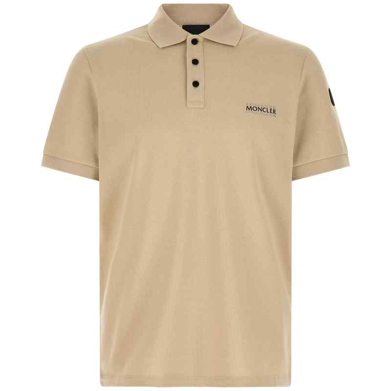 Moncler Piqué Polo Shirt