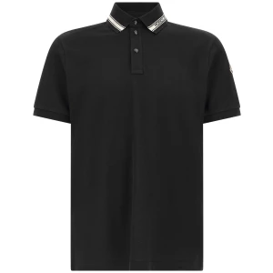 Moncler Jacquard Logo Polo Shirt