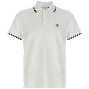 Moncler Tricolor Detail Polo Shirt