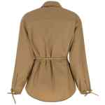 Moncler Grosgrain Logo Patch Overshirt