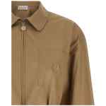 Moncler Grosgrain Logo Patch Overshirt