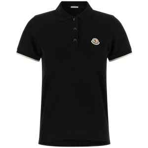 Moncler Logo Patch Polo Shirt