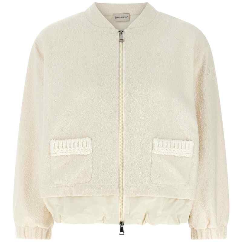 Moncler Bouclé Cardigan Moncler Bouclé Cardigan