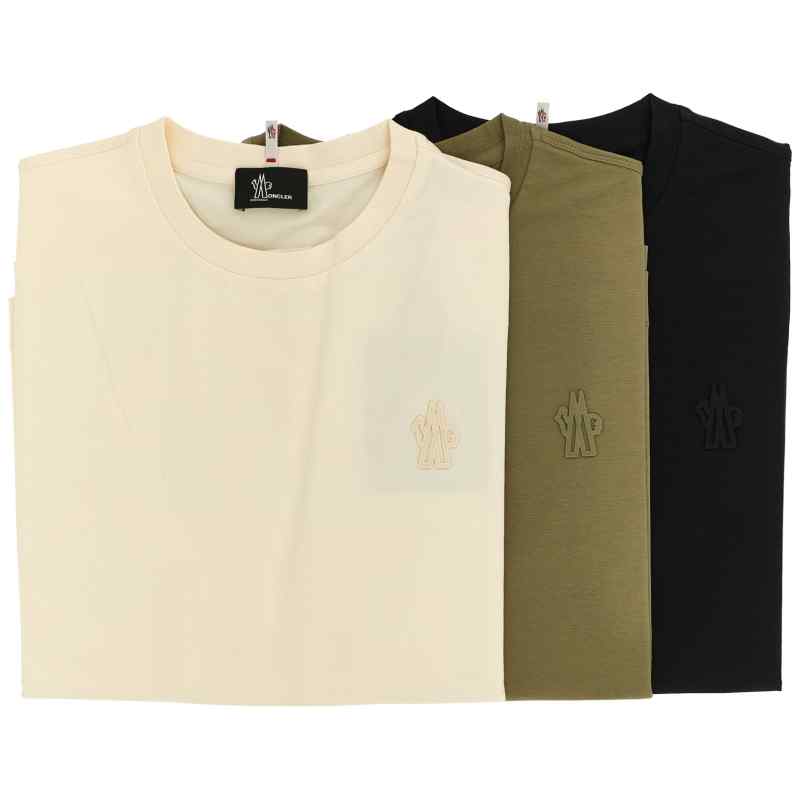Moncler Grenoble 3-pack Logo Patch T-shirt
