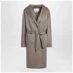 Max Mara Hazelnut midi cardigan coat in cashmere