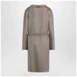 Max Mara Hazelnut midi cardigan coat in cashmere