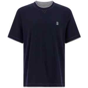 Brunello Cucinelli Double Layer T-shirt