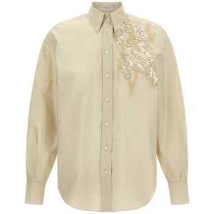 Brunello Cucinelli Sequin Embroidery Shirt