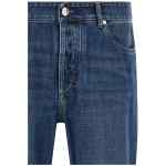 Brunello Cucinelli Logo Embroidery Jeans