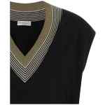 Brunello Cucinelli Sparkling Neckline Vest