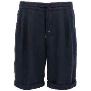 Brunello Cucinelli Linen Bermuda Shorts