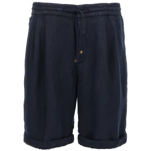 Brunello Cucinelli Linen Bermuda Shorts