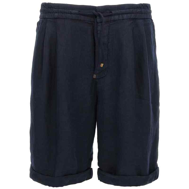 Brunello Cucinelli Linen Bermuda Shorts