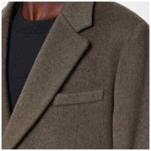 Our Legacy Moss-coloured wool blend coat