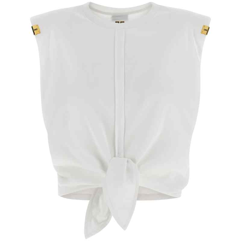 Elisabetta Franchi Knot T-shirt