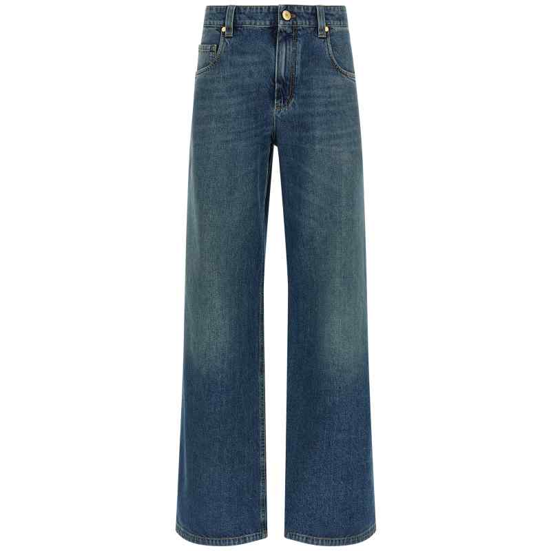 Brunello Cucinelli Stonewashed Denim Jeans