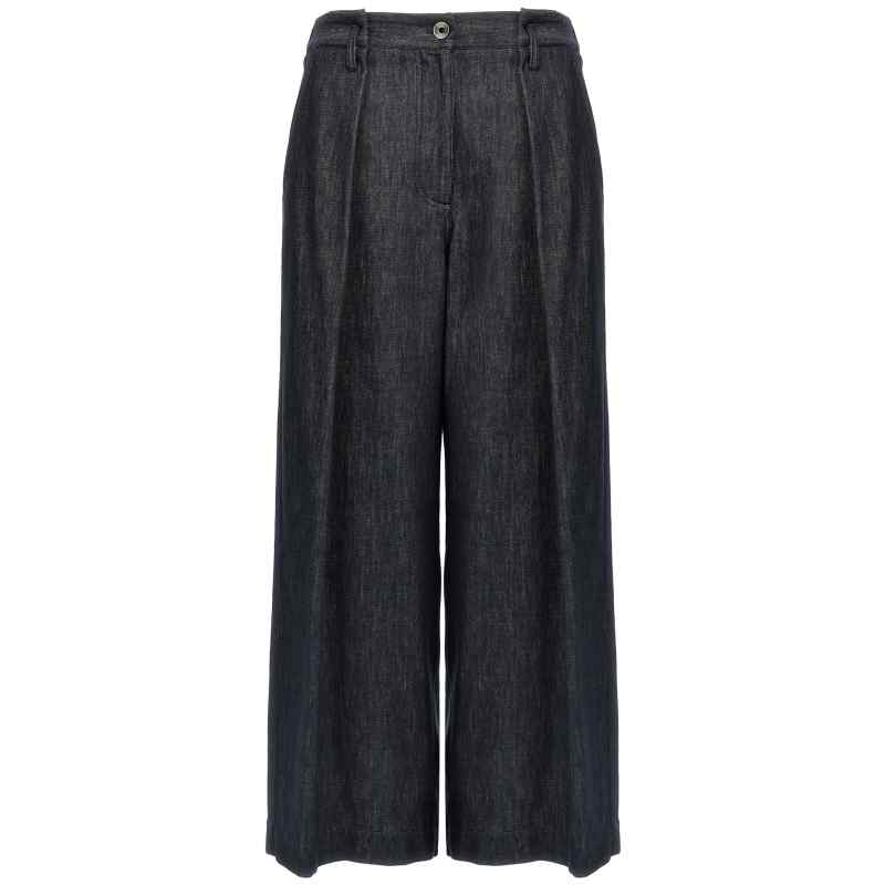 Brunello Cucinelli A-line Pleated Pants