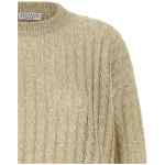 Brunello Cucinelli Dazzling Cable Sweater