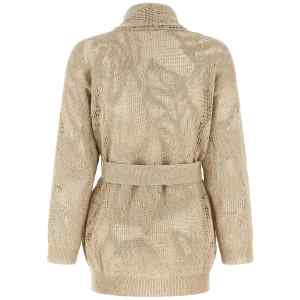 Brunello Cucinelli Crochet Cardigan