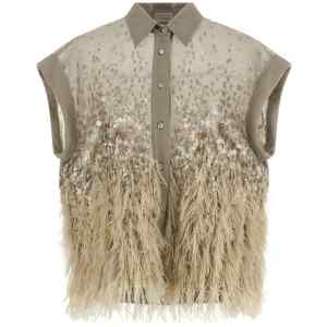 Brunello Cucinelli Short-sleeved Shirt