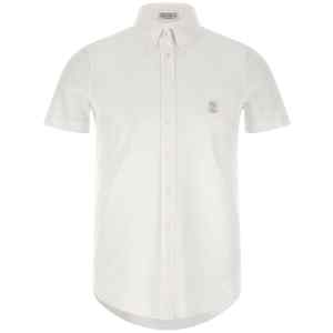Brunello Cucinelli Logo Embroidery Shirt