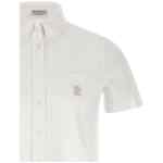 Brunello Cucinelli Logo Embroidery Shirt